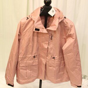 Chic Pink Utility Jacket for Women